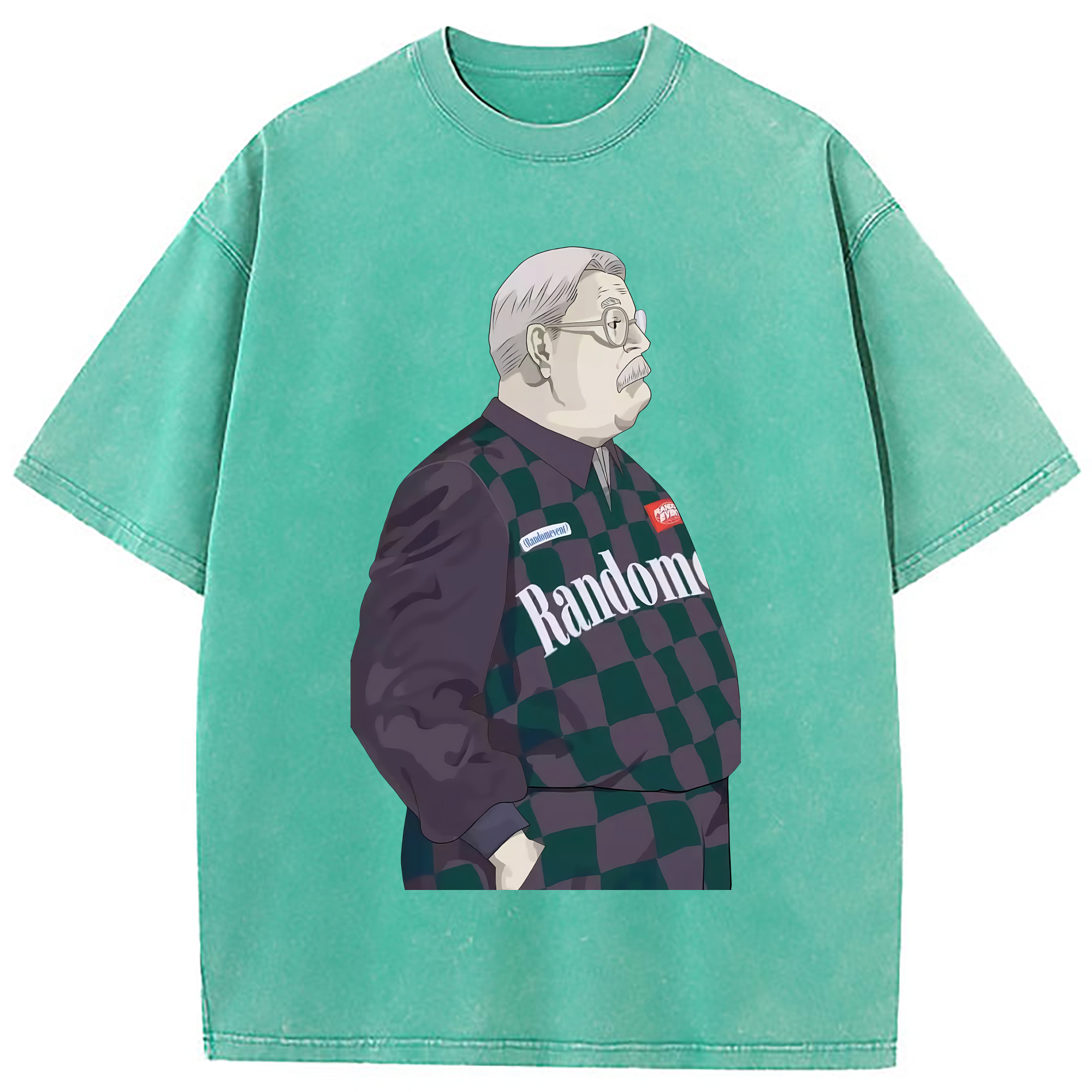 （画像用） SLAM DUNK／スラムダンク 綿100% ヴィンテージ風 半袖Tシャツ（フロントプリント）